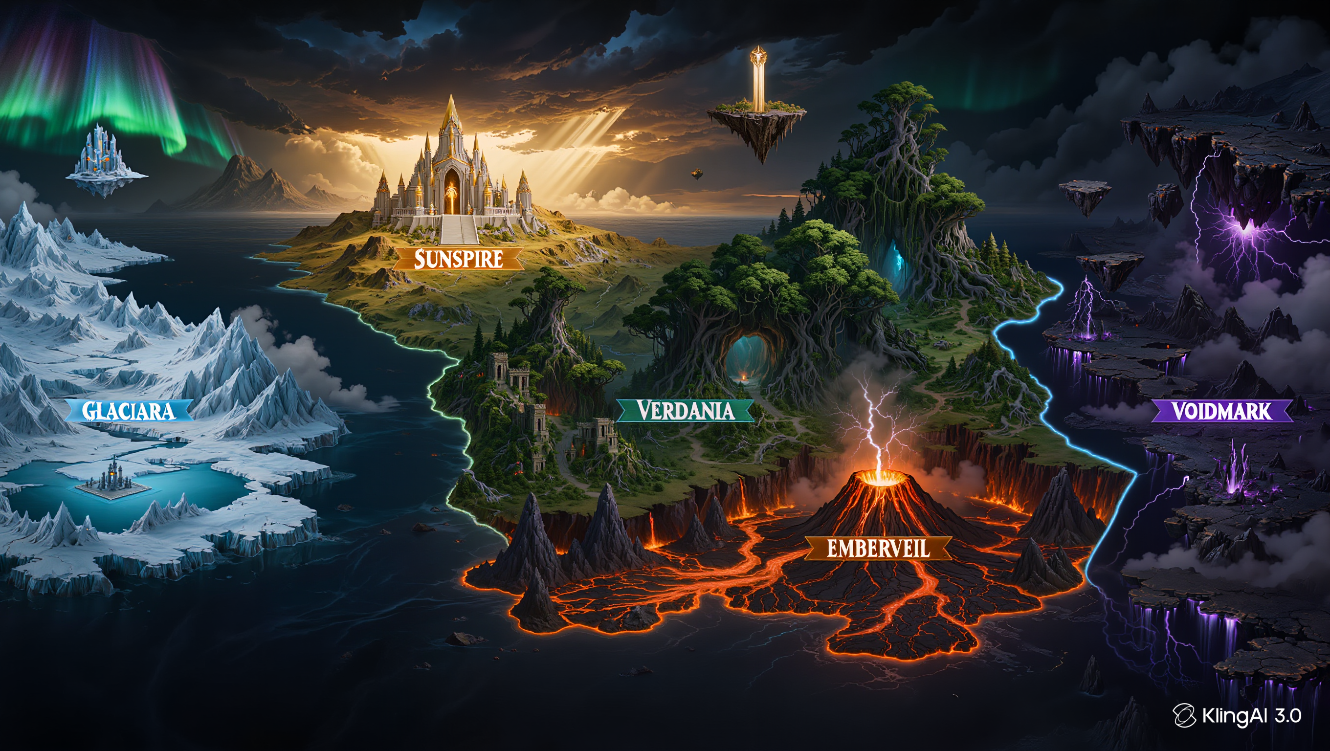 World Map of Aetheria